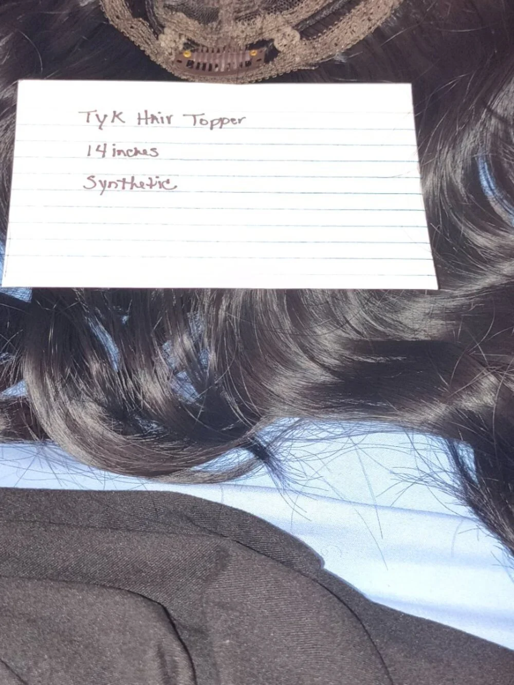 TyK 14-Inch Synthetic Hair Topper